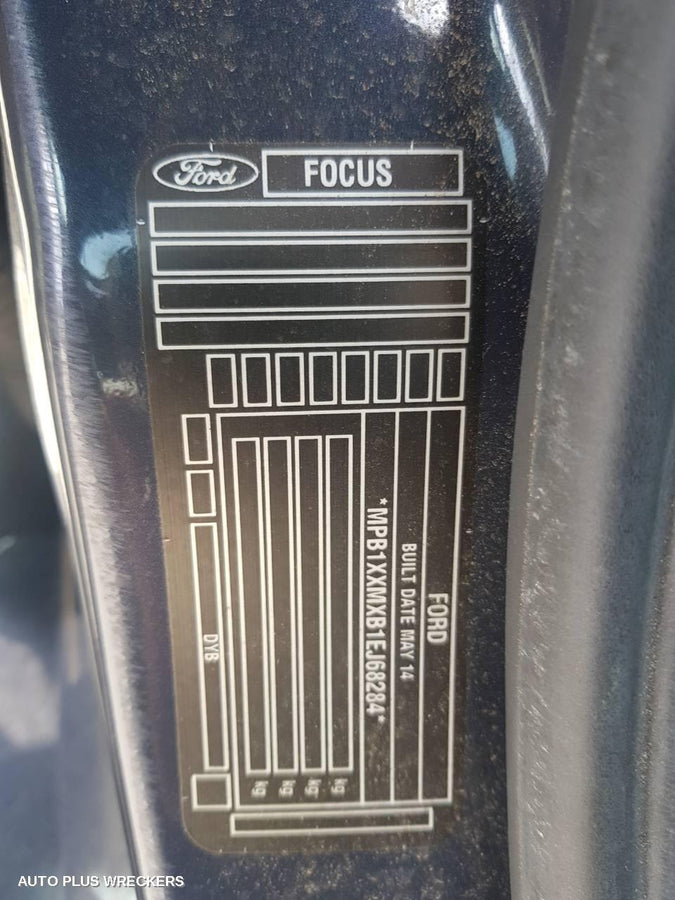 2014 Ford Focus Right Taillight