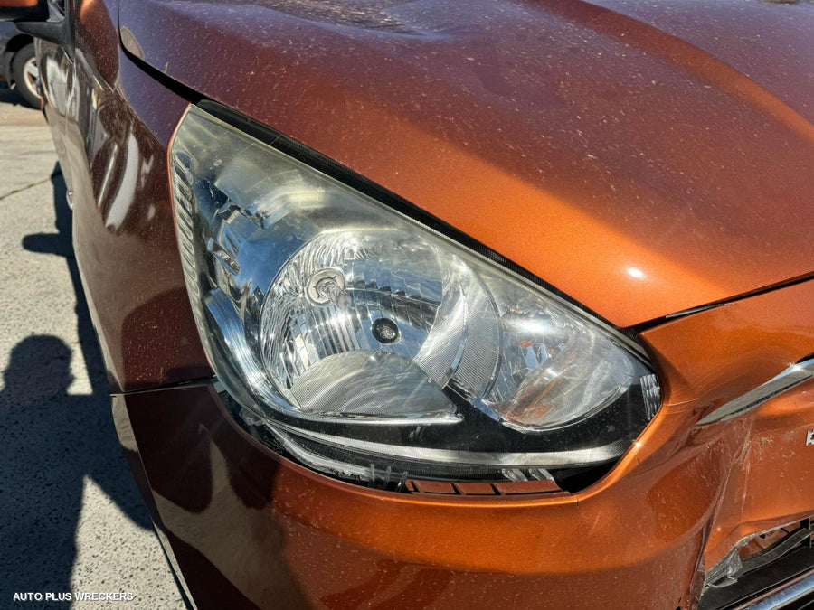 2016 Mitsubishi Mirage Left Rear Door Sliding