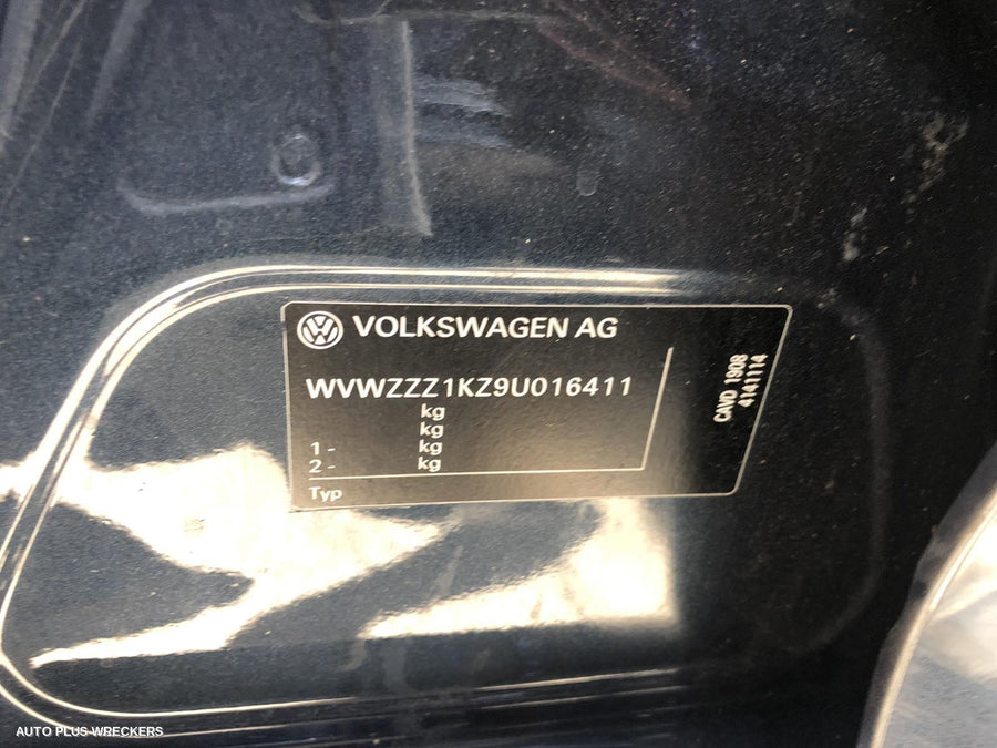 2009 Volkswagen Jetta Right Front Window Reg Motor