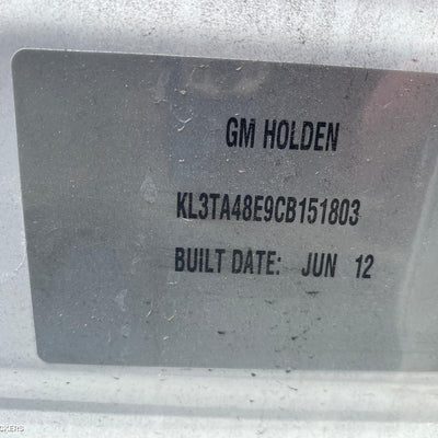 2012 HOLDEN BARINA A C CONDENSER