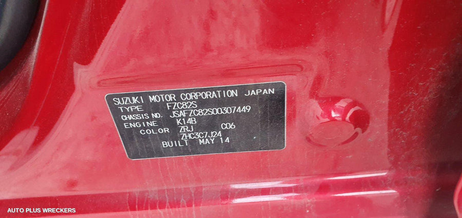 2014 Suzuki Swift Instrument Cluster