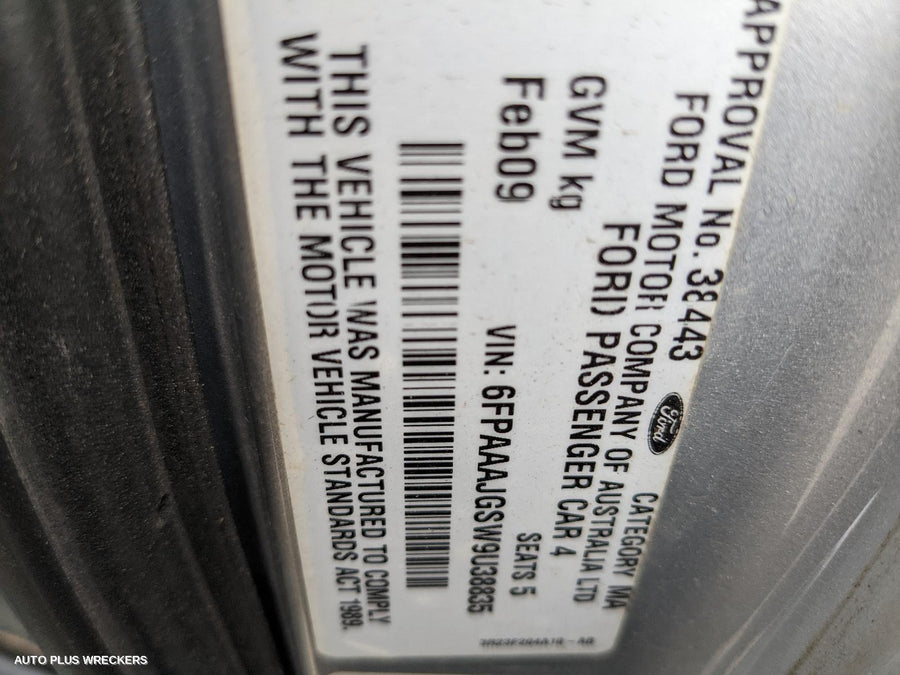 2009 Ford Falcon Left Door Mirror