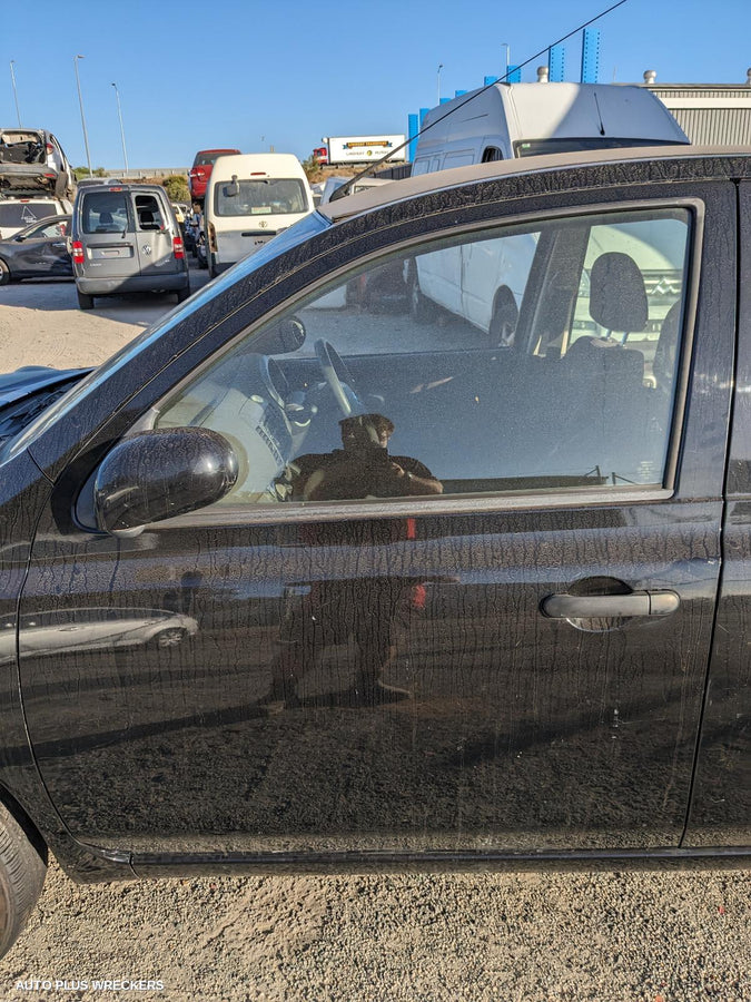2010 NISSAN MICRA LEFT FRONT DOOR