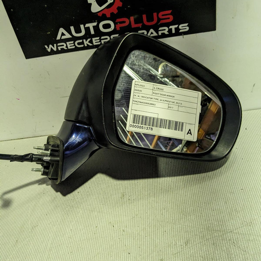 2013-2021 Suzuki S-cross Right Door Mirror