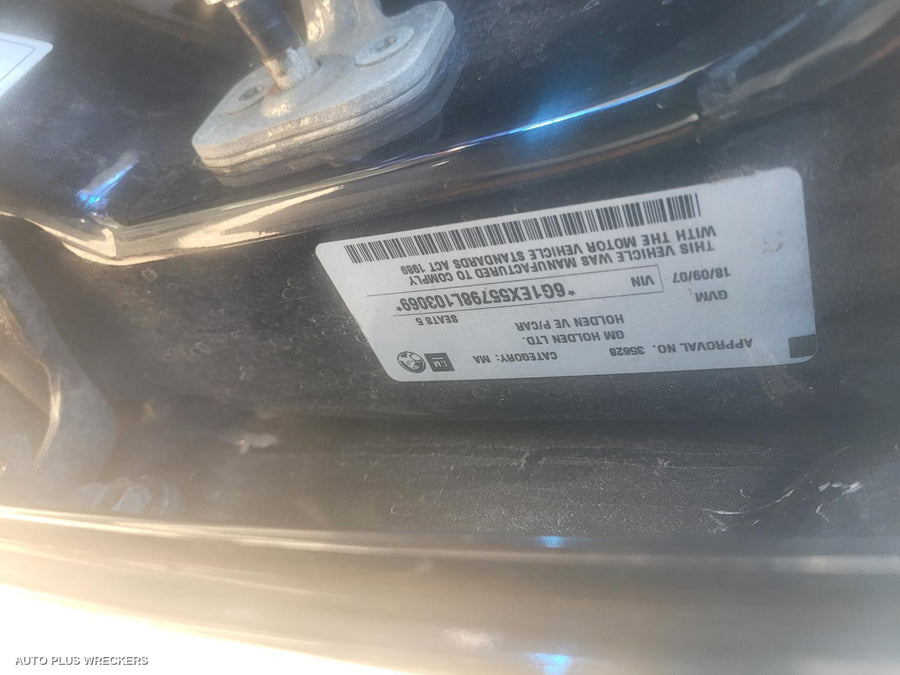 2007 Holden Commodore Heater Fan Motor