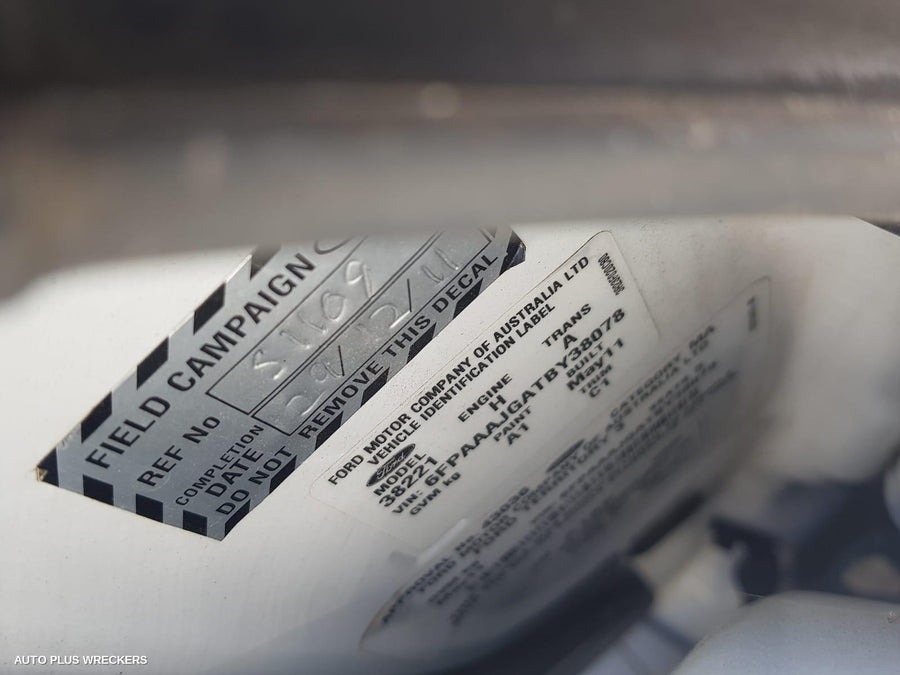 2011 Ford Territory Left Front Door