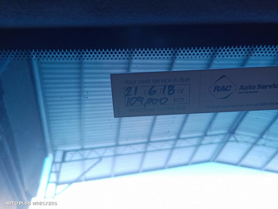 2009 Toyota Yaris Left Rear Door Window