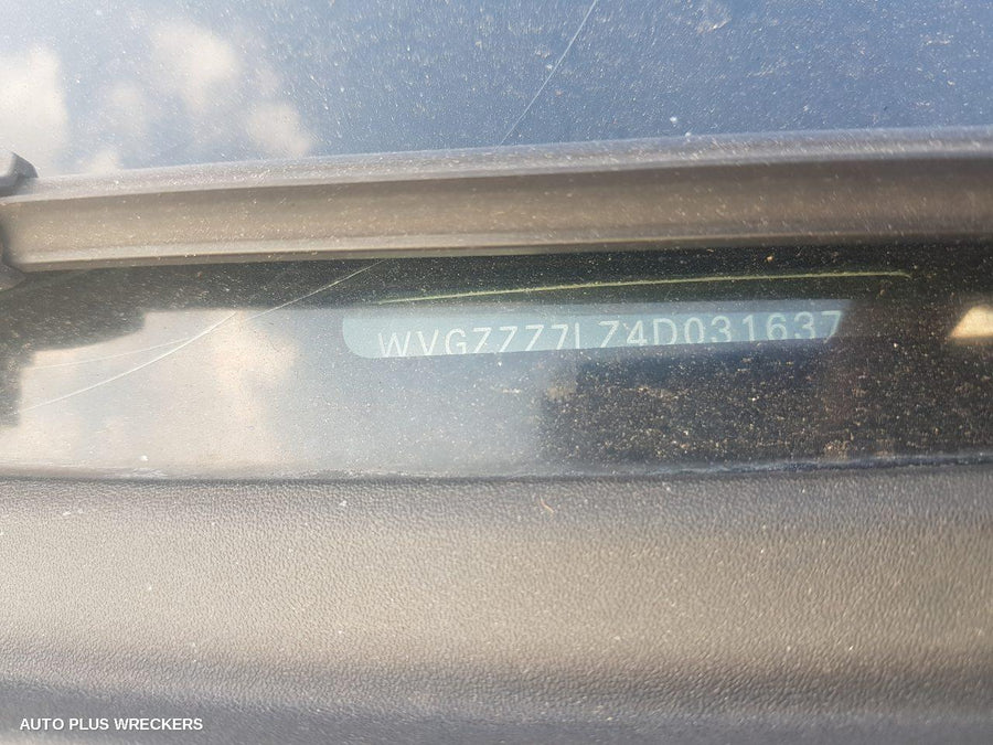 2003 Volkswagen Touareg Door Boot Gate Lock