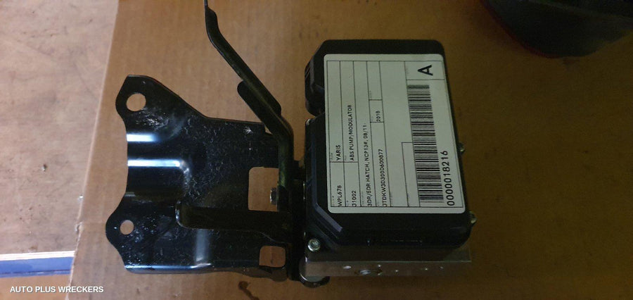 2018 Toyota Yaris Abs Pump Modulator