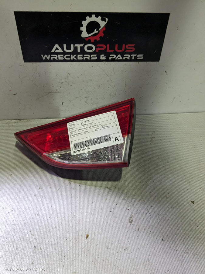 2011-2013 Hyundai Elantra Rear Garnish