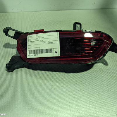 2015-2024 Mazda Cx3 Right Taillight