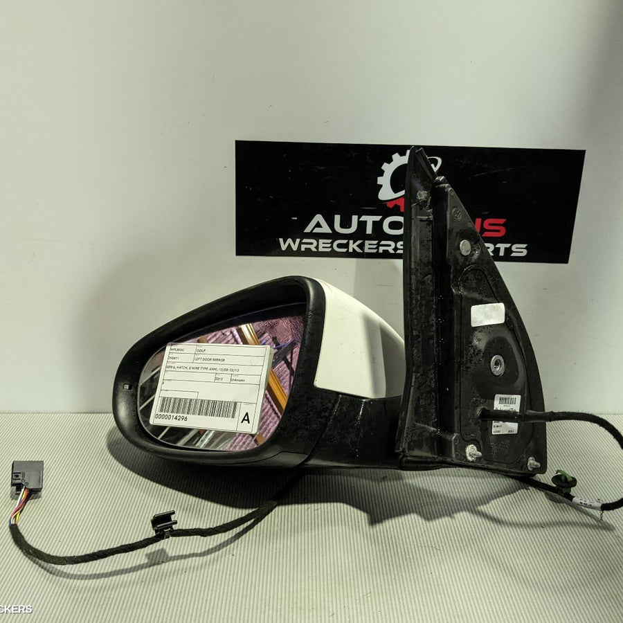 2008-2013 Volkswagen Golf Left Door Mirror