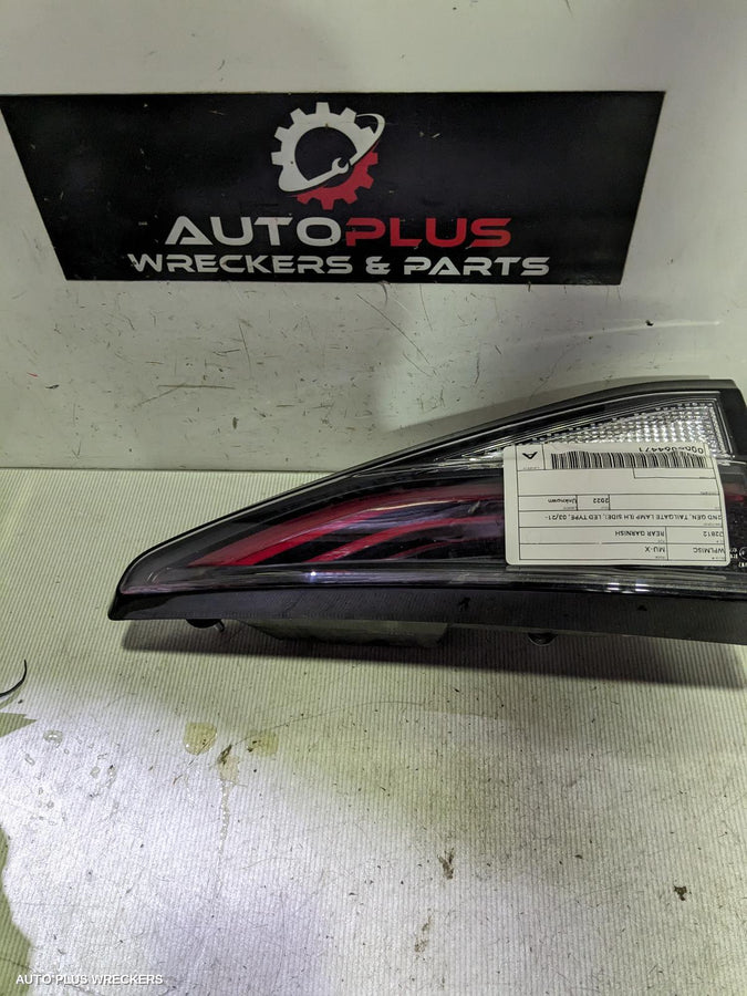 2022 Isuzu Mu-x Rear Garnish