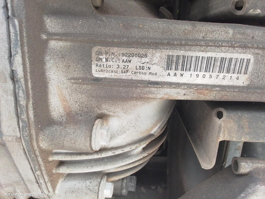 2009 Holden Commodore Front Bumper