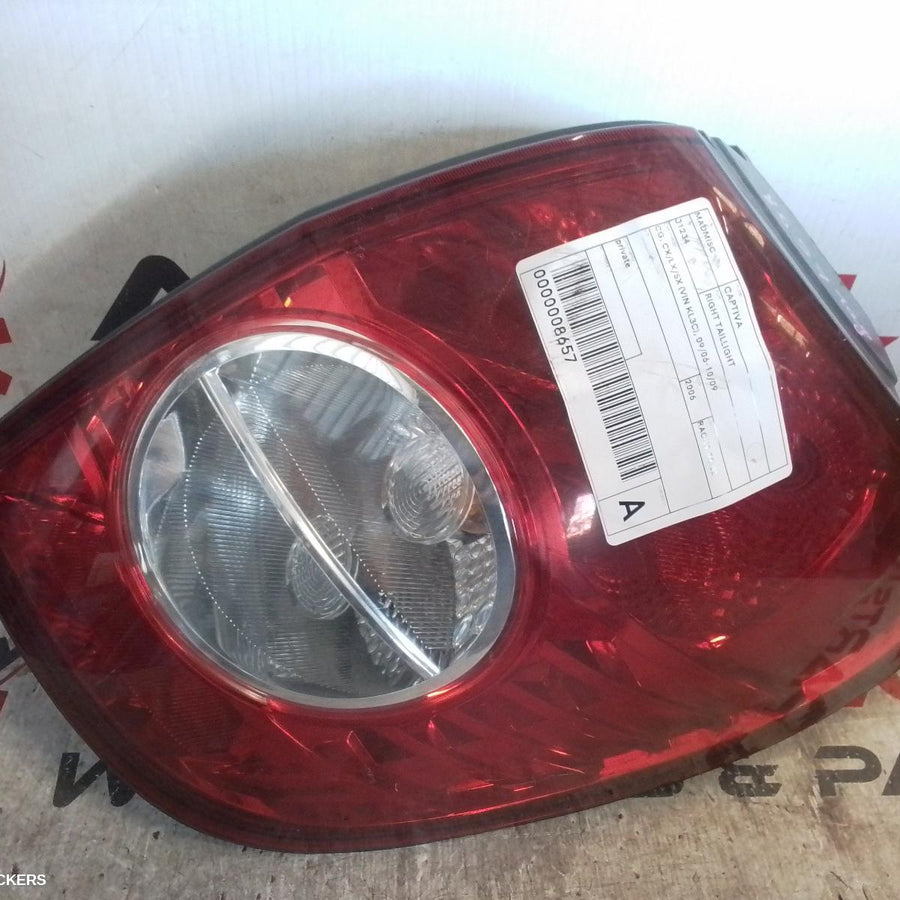 2006 Holden Captiva Right Taillight