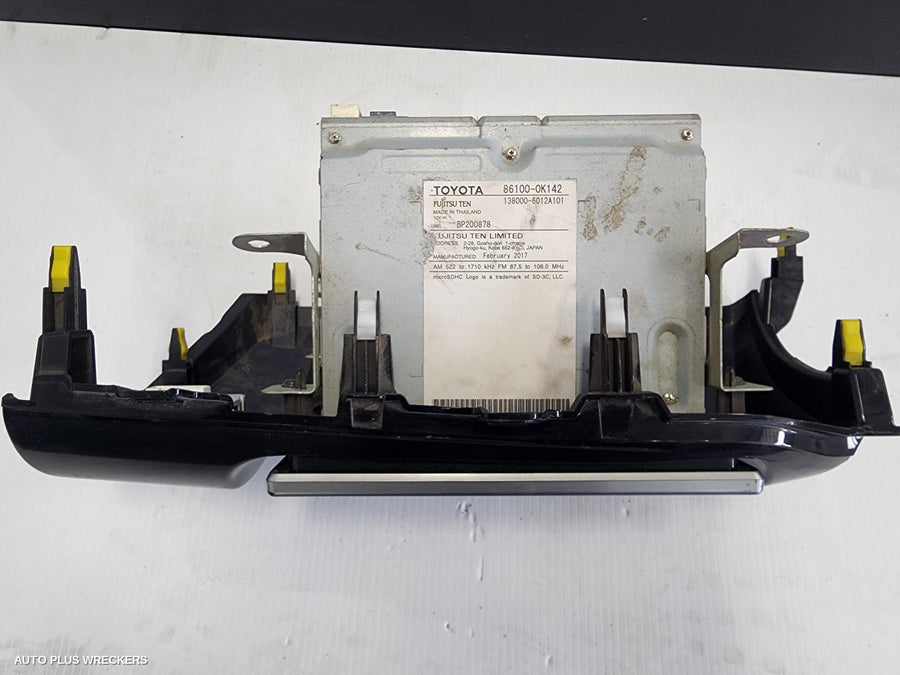 2019 Toyota Hilux Radio Cd Dvd Sat Tv