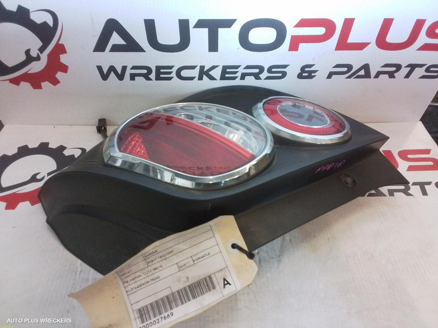 2012 Holden Barina Right Taillight