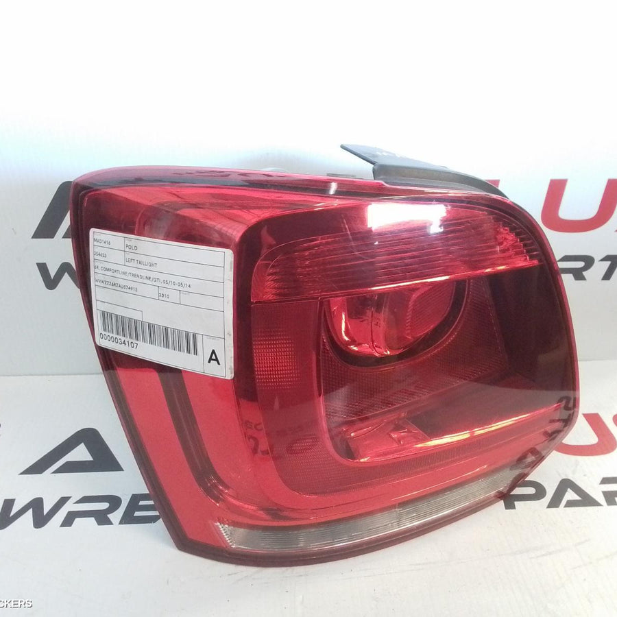 2010-2014 Volkswagen Polo Left Taillight