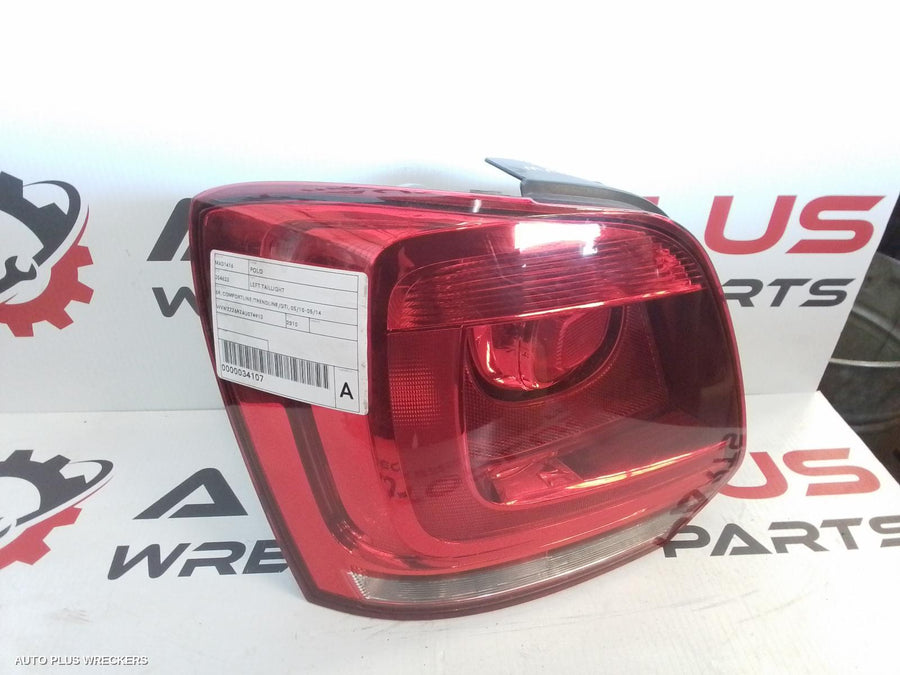 2010 Volkswagen Polo Left Taillight