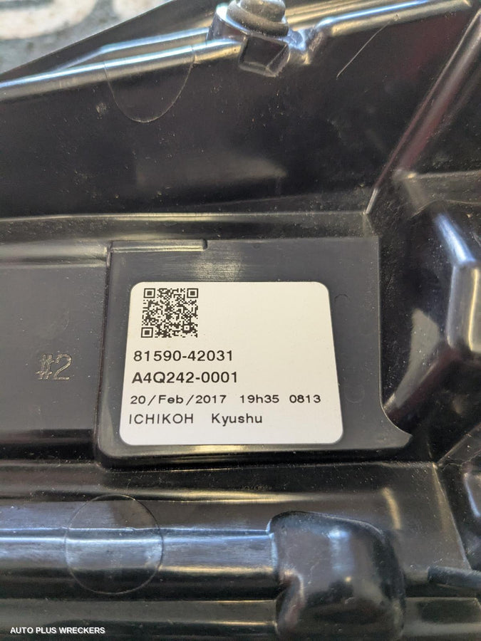 2017 Toyota Rav4 Rear Garnish