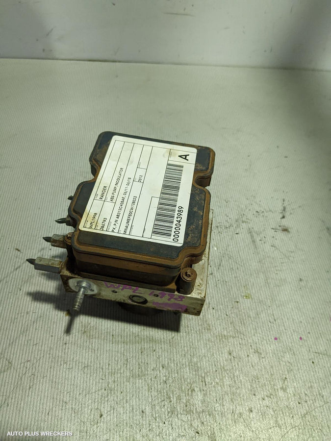 2012 Ford Ranger Abs Pump Modulator