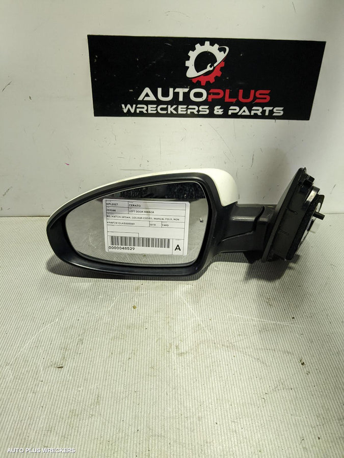 2018-2022 Kia Cerato Left Door Mirror