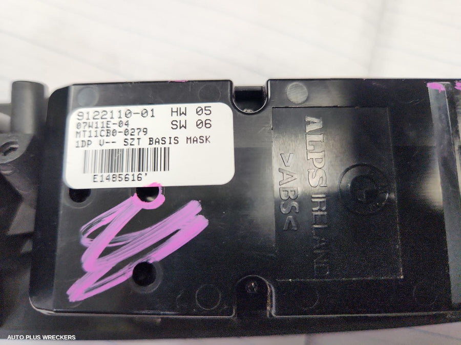 2007-2010 Bmw 5 Series Pwr Dr Wind Switch