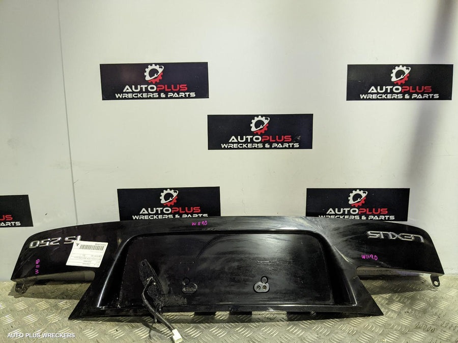 2010 Lexus Is250/is250c Rear Garnish