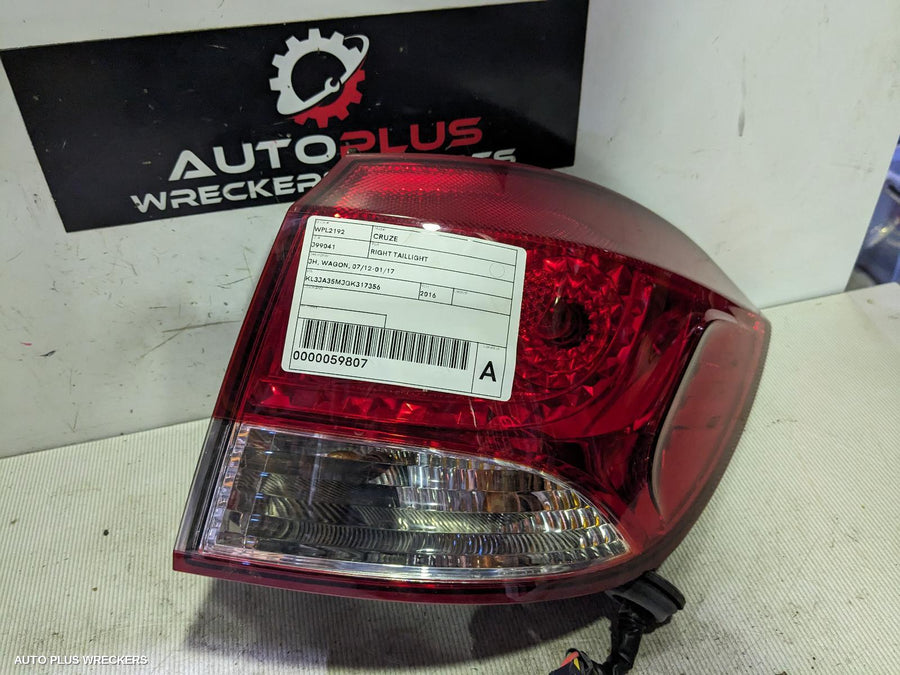 2012-2017 Holden Cruze Right Taillight