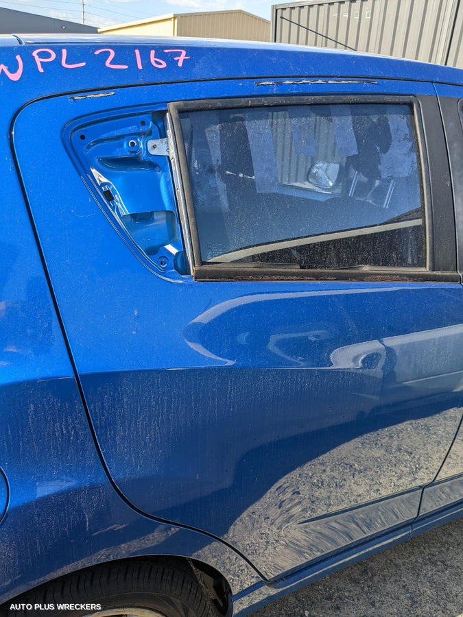2011 Holden Barina Left Rear Door Window