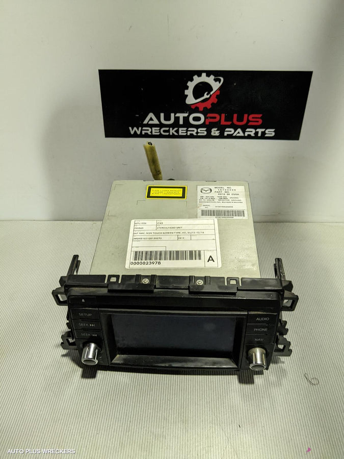 2012 Mazda Cx5 Radio Cd Dvd Sat Tv