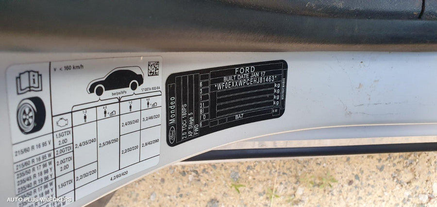 2017 Ford Mondeo Door Handle