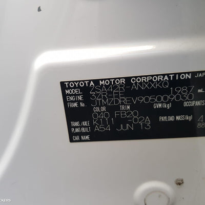 2013 TOYOTA RAV4 A C COMPRESSOR