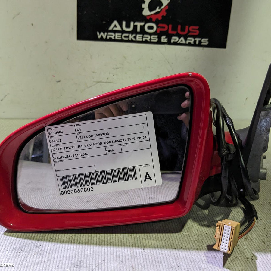 2004-2008 Audi A4 Left Door Mirror