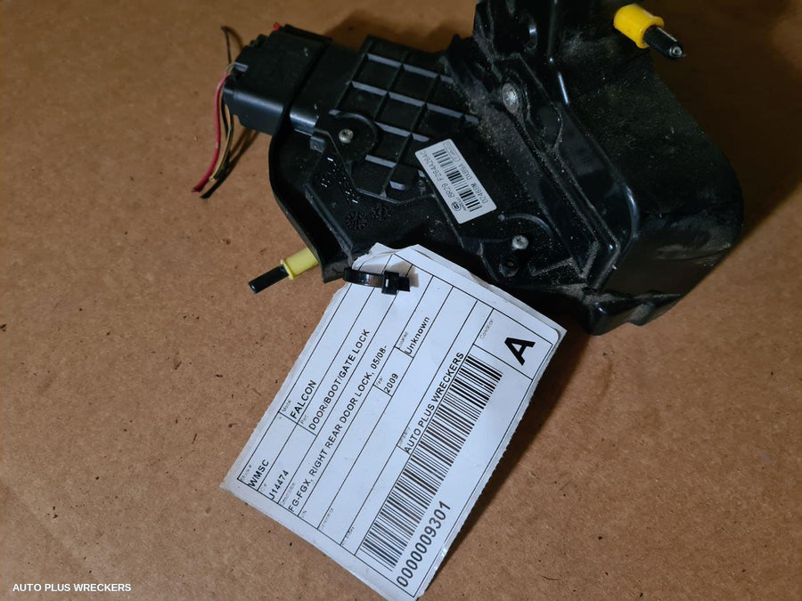 2009 Ford Falcon Door Boot Gate Lock