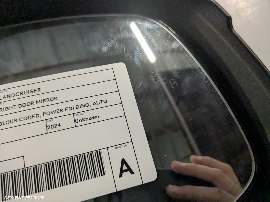 2024 Toyota Landcruiser Right Door Mirror