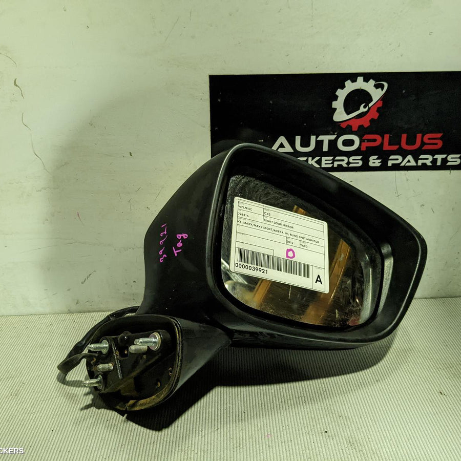 2012 Mazda Cx5 Right Door Mirror