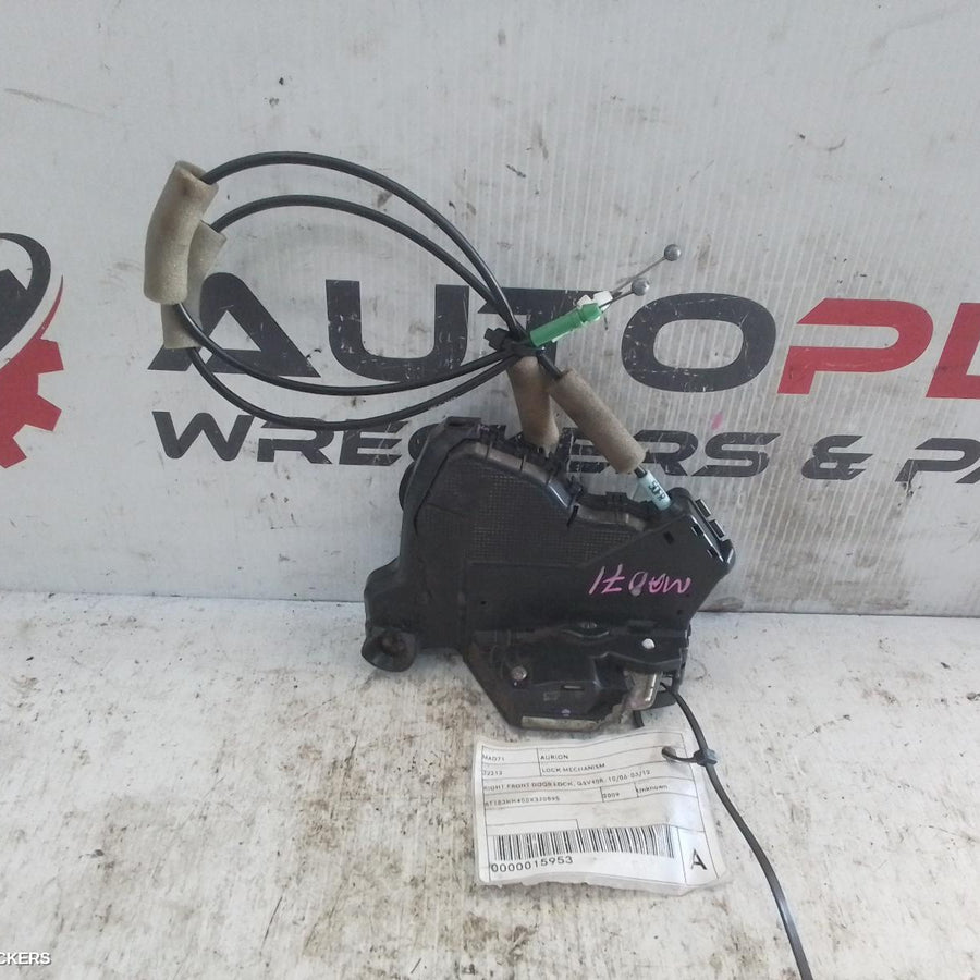2006-2012 Toyota Aurion Door Boot Gate Lock