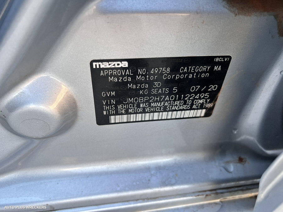 2020 Mazda 3 Abs Sensor