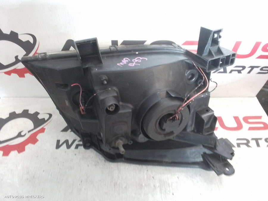 2002 Nissan Xtrail Left Headlamp