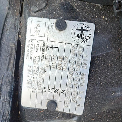 2007 Alfa Romeo 159 Right Front Door