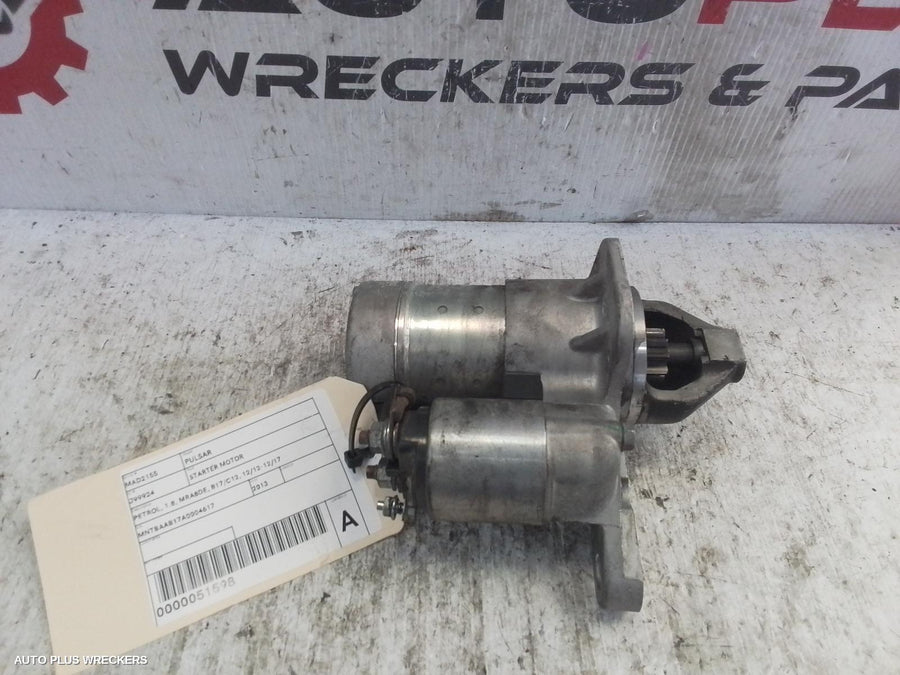 2012-2017 Nissan Pulsar Starter