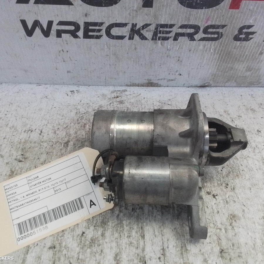 2012-2017 Nissan Pulsar Starter