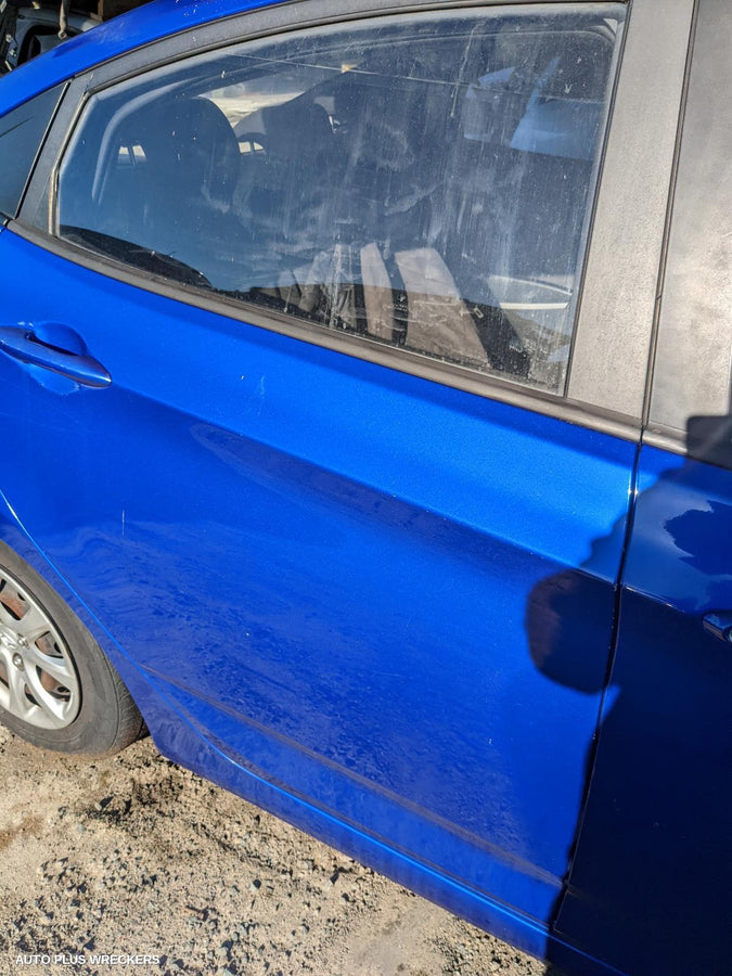 2014 HYUNDAI ACCENT BOOTLID TAILGATE