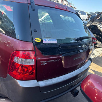 2004 Ford Territory Left Rear Door Window
