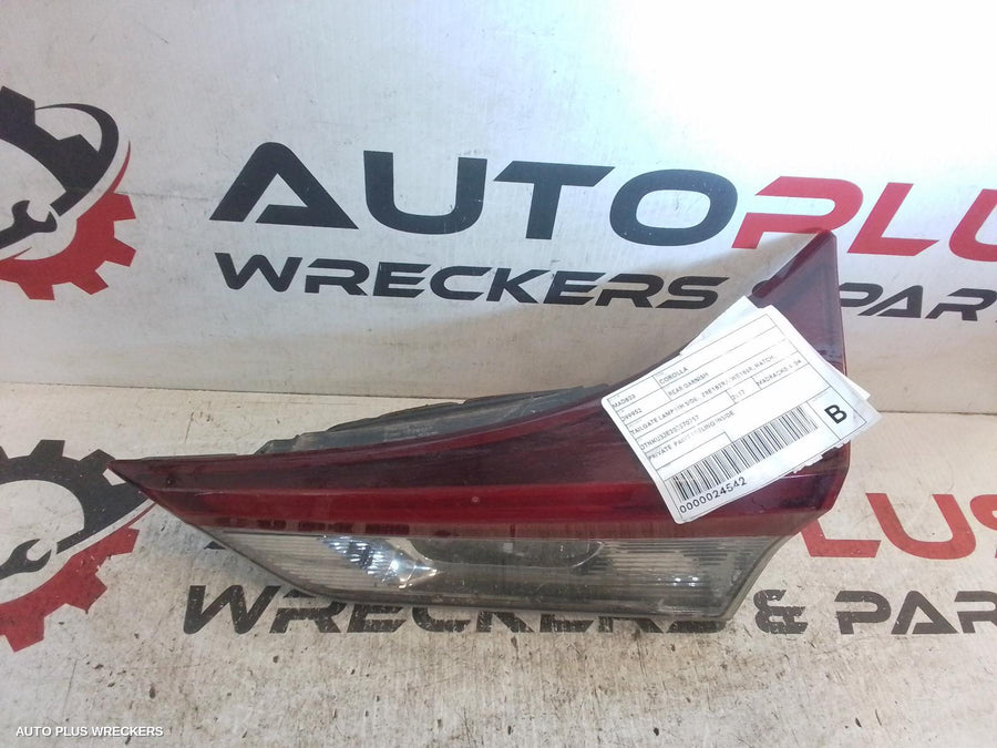 2017 Toyota Corolla Rear Garnish