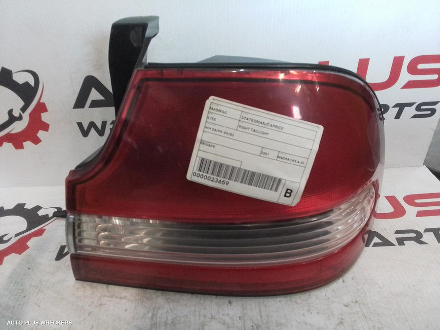 2001 Holden Statesman/caprice Right Taillight