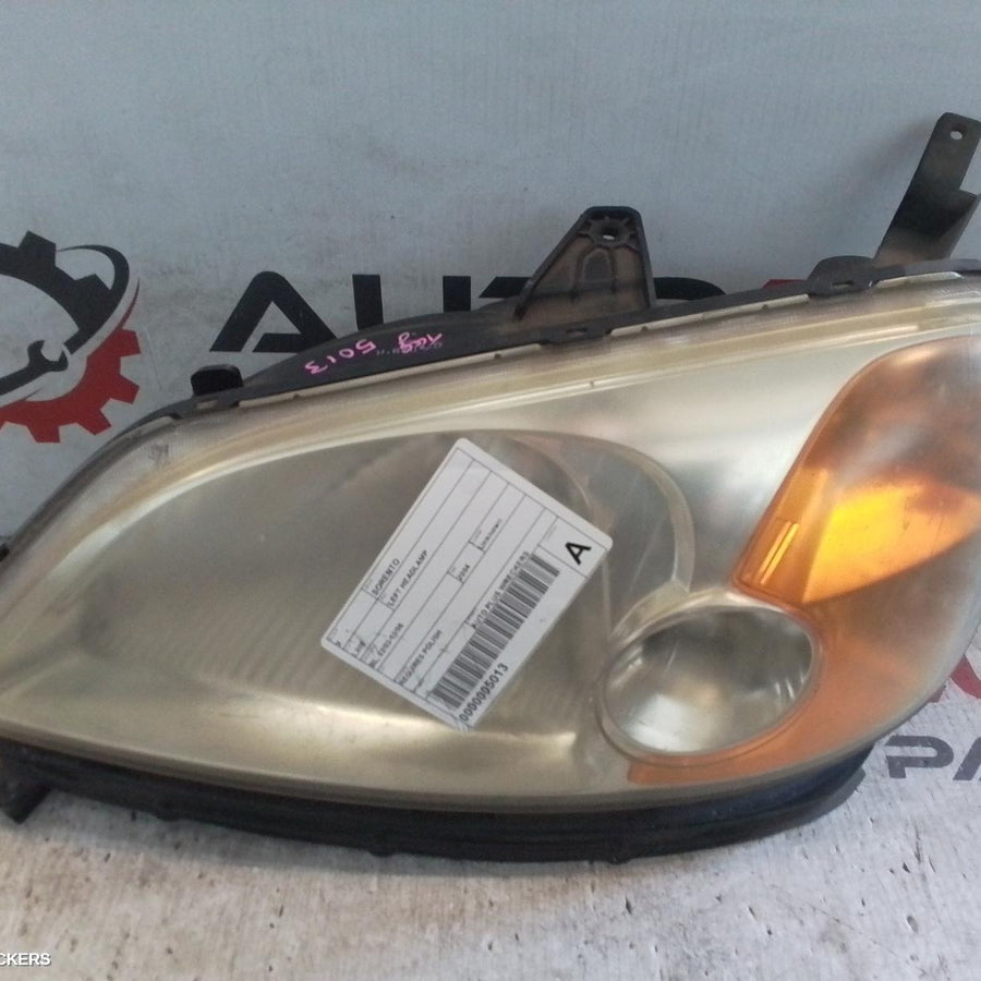 2004 Kia Sorento Left Headlamp