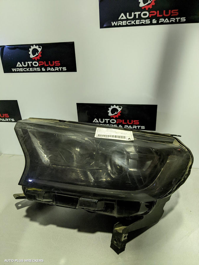 2018 Ford Ranger Left Headlamp