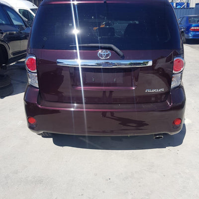 2011 Toyota Rukus Bootlid Tailgate